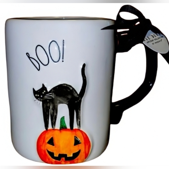 NEW Rae Dunn BOO Halloween Mug - Picture 1 of 3